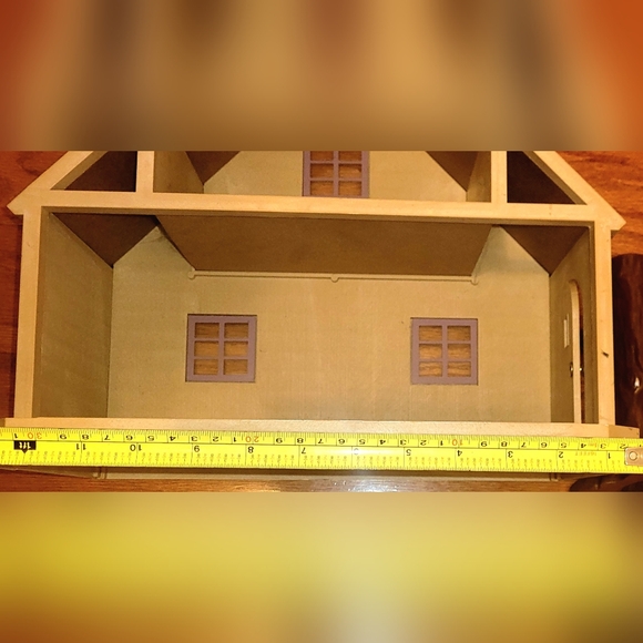 Vtg Red Roof Sylvanian Families EPOCH House, Treehouse, Bench - Picture 9 of 9